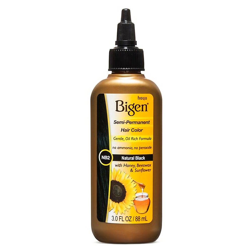 Bigen Semi-Permanent Hair Color - Rich Amber Shade, 3 oz | Long-Lasting Color & Shine
