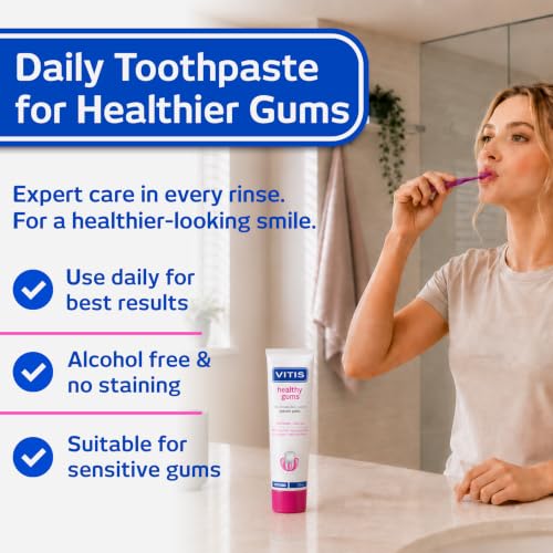 Vitis Gums Toothpaste 100ml – Gum Health & Enamel Strengthening