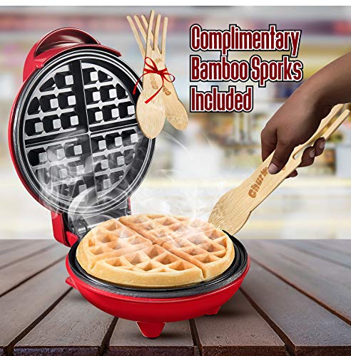 Burgess Brothers Mini Churwaffle Maker for Waffles & Chaffles