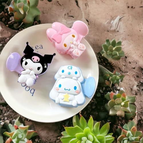 KOZUKI CINN Cinnamoroll Kitty Anime Hair Claw Clips - Cute Japanese Style Hair Accessories