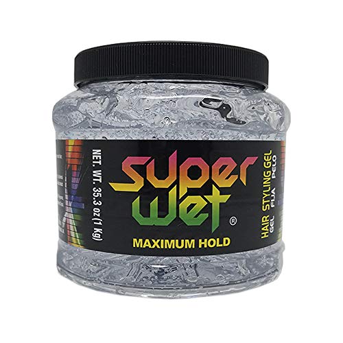 Super Clear Jumbo Hair Styling Gel - 2.2 lb for All-Day Hold