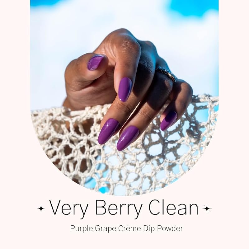 Gelish Lace Is More Pastel Dip Powder Collection - Very Berry Clean 1.5 oz.