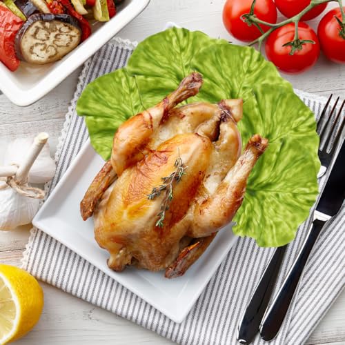 15 Pcs Faux Lettuce Leaf Models for Kitchen Decor & Food Display