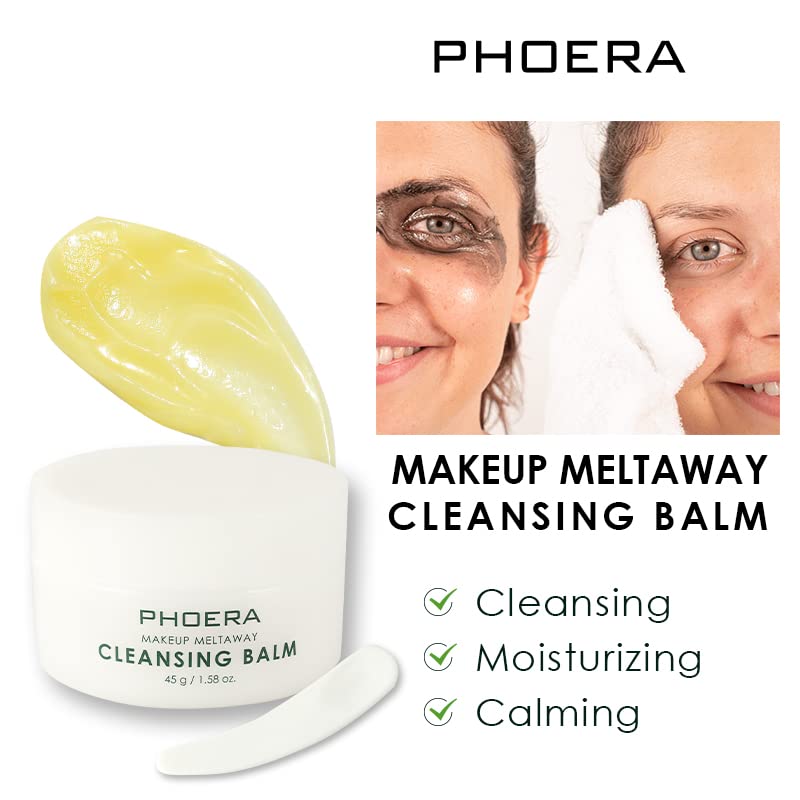 Phoera Makeup Remover Cleansing Balm with Sweet Orange Oil - 45g