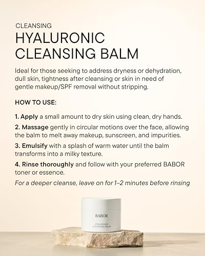 BABOR Hyaluronic Cleansing Balm to Oil - 15 ml Hydrating Cleanser