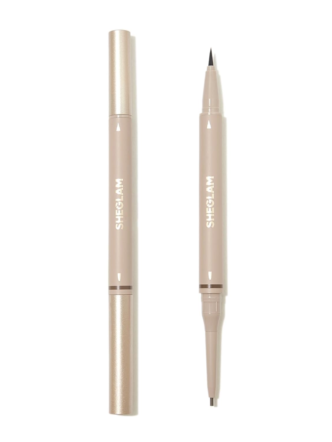 Dual-Sided Eyebrow Pencils | Cream Waterproof & Long-Lasting Makeup - 03 Taupe