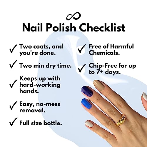 Eternal Nail Polish Set - 4 Long-Lasting, Quick-Dry, Cruelty-Free Colors