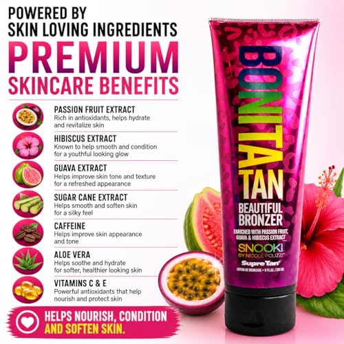 Supre Snooki Bonita Tan Bronzer Lotion for Medium Skin