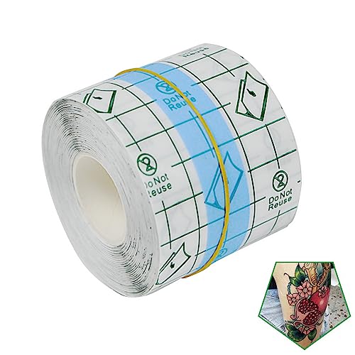 Flatoedu Tattoo Aftercare Bandage Roll 2" x 360" - Waterproof Film