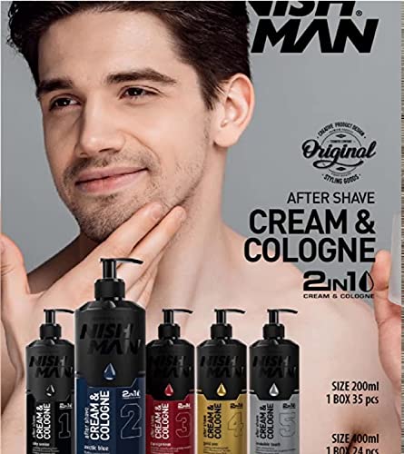 Nishman After Shave Cologne Volcano 05 - 400ml (13.53 Fl Oz)