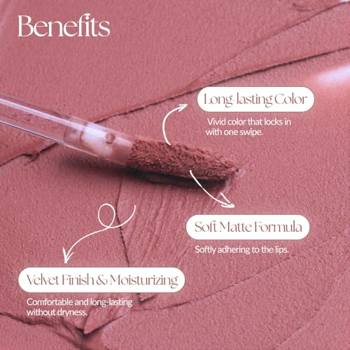 MUZIGAE MANSION Liquid Lip Tint 013 Appeal - Vegan Soft Blur Finish