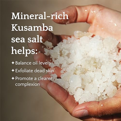 QUR Seafoam Jasmine Bath Salt 481g - Relaxing Mineral-Rich Soak for Stress Relief