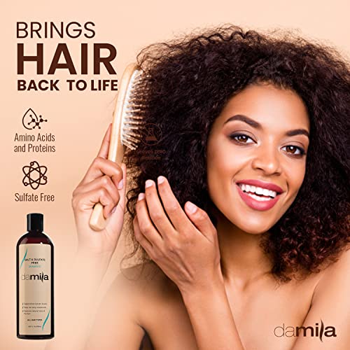 Damila Salt & Sulfate Free Shampoo for Keratin and Color Treated Hair