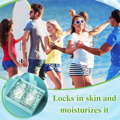 Dansib 12-Pack Aloe Vera Gel 1oz Travel Size - Soothing Skincare Party Favors