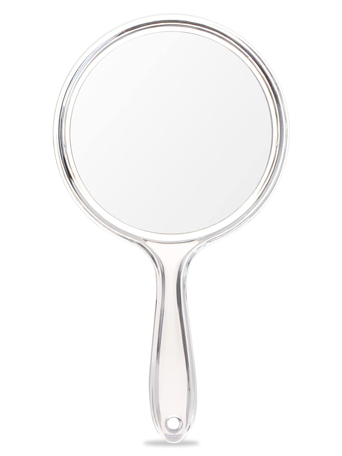 Double-Sided Handheld Mirror - 1X/3X Magnification | Set of 6 Clear Mirrors