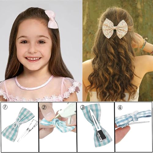 BetterJonny 100 Pack Black Single Prong Curl Hair Clips 1.75 Inch for Salon & DIY