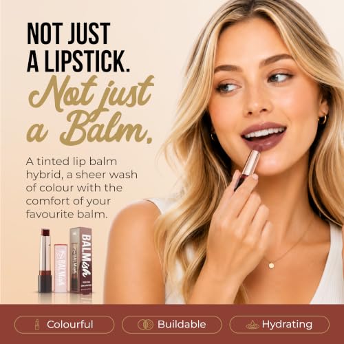 W7 Balmish Tinted Lip Balm - Tease | Hydrating Sheer Color