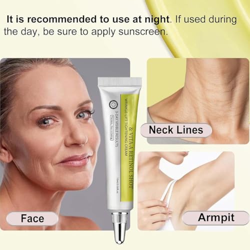 Vita-A Retinol Cream - Anti-Wrinkle Facial Moisturizer, 2 Pack