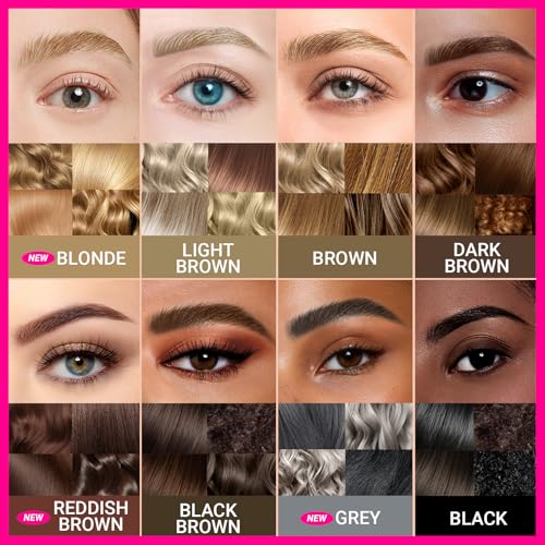 iMethod YS 02 Curved Eyebrow Pen Waterproof Dark Brown - Hair-Like Strokes