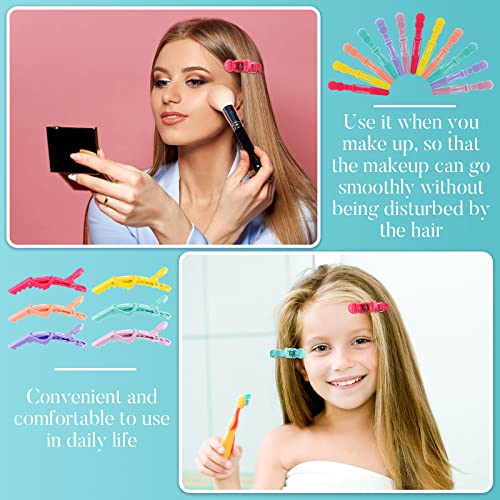 Jexine 50 Pcs Professional Alligator Hair Clips for Styling and Sectioning