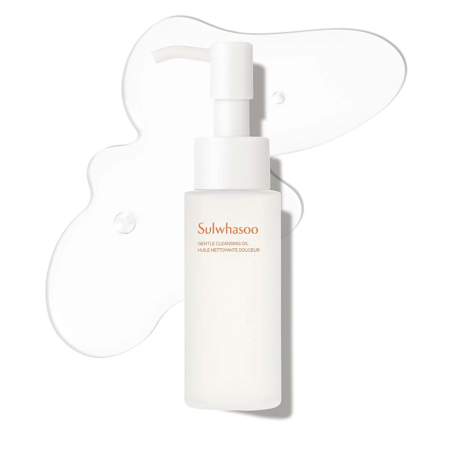 Sulwhasoo Gentle Cleansing Oil - Korean Makeup Remover & Hydrating Face Wash for Dry, Sensitive Skin | 6.7 Fl Oz