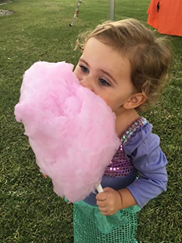 Cotton Candy Cones - 100 Pack White Paper Cones for Parties
