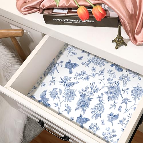 Gersoniel 10 Sheets Scented Drawer Liners - Floral Design