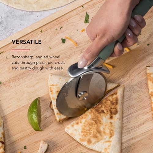 KitchenAid Pizza Cutter with Ergonomic Handle and Finger Guard