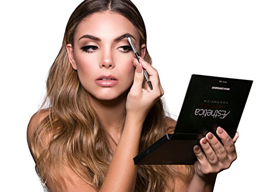 Aesthetica Double Ended Eyebrow Brush & Spoolie for Precision