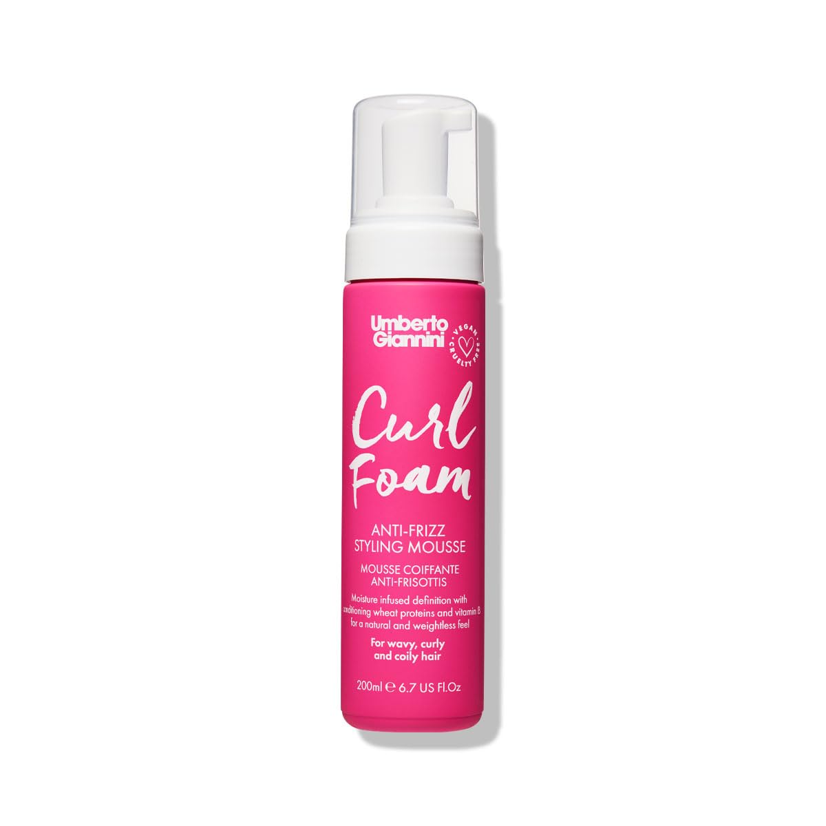 Umberto Giannini Banana Jelly Styling Gel - Strong Hold Curl & Slick Back Gel for Curly Hair | Anti-Frizz, Vegan, 200ml
