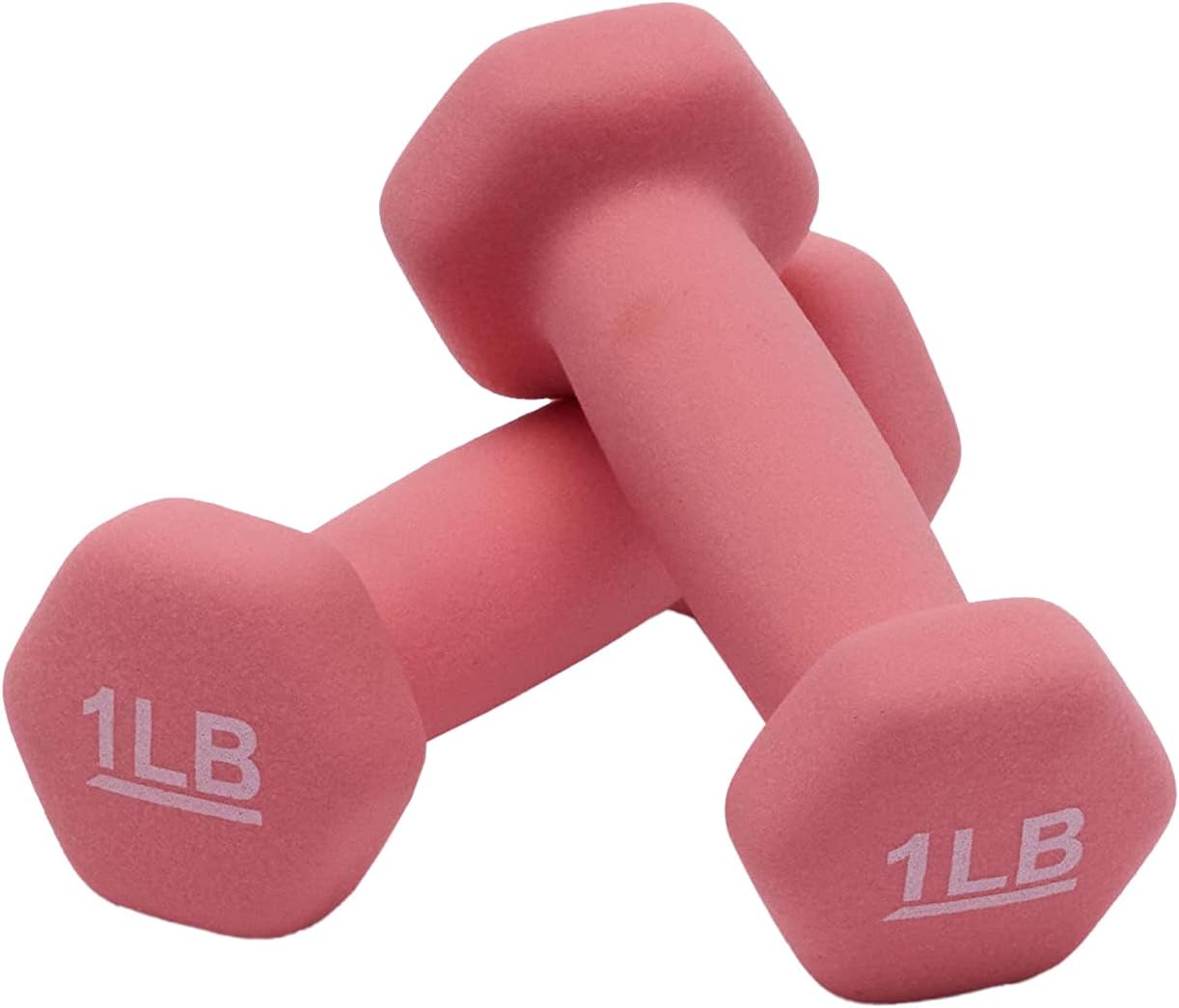 Neoprene Dumbbell Hand Weights for Exercise & Muscle Toning - Adjustable Sizes Available