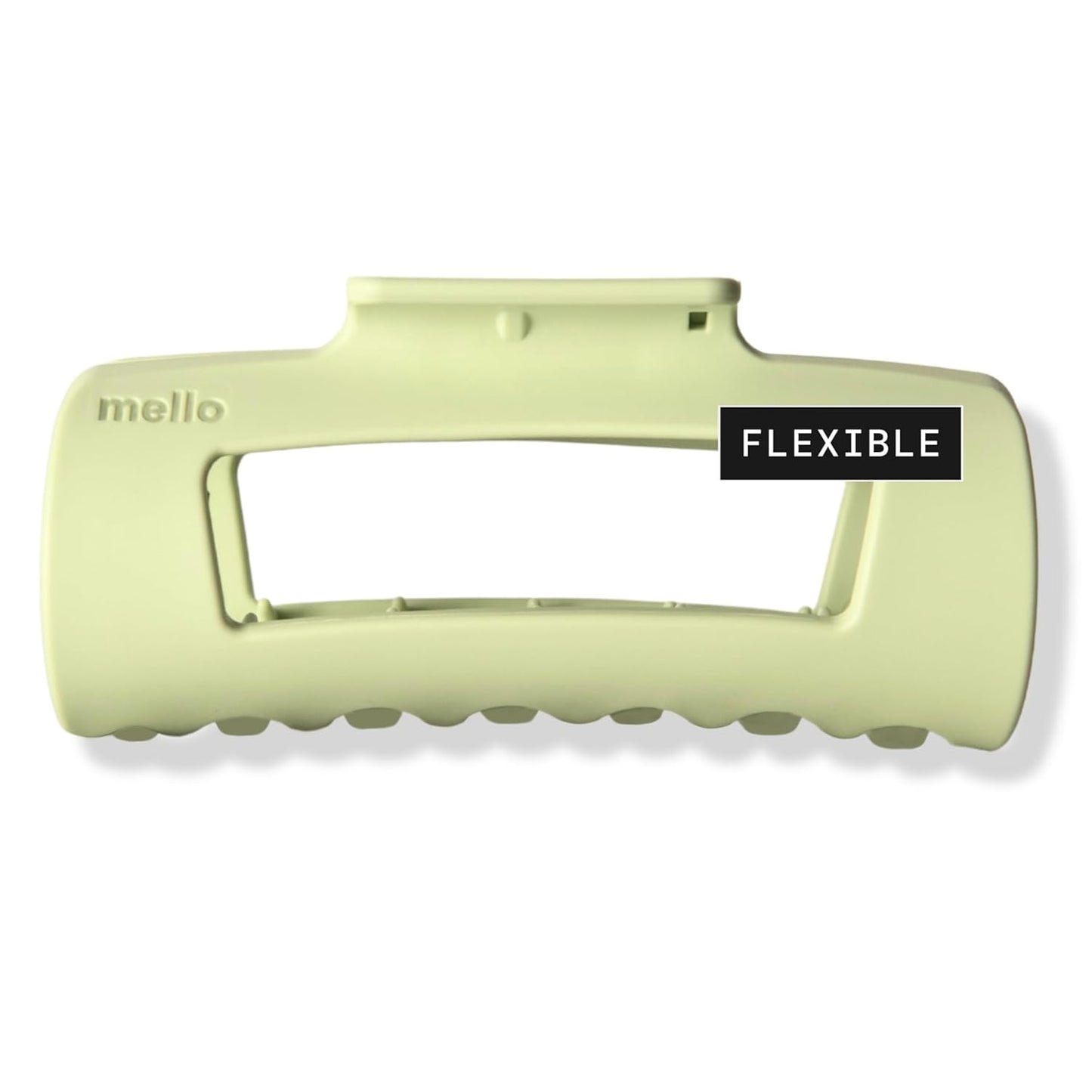 Medium Hair Clip - Flexible Comfort Hair Claw for Strong Hold on Thick & Thin Hair | Dark Brown, Matte Finish