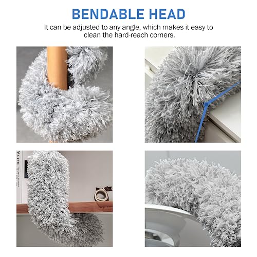 SetSail Extendable Duster with Bendable Microfiber Head - 100 Inch