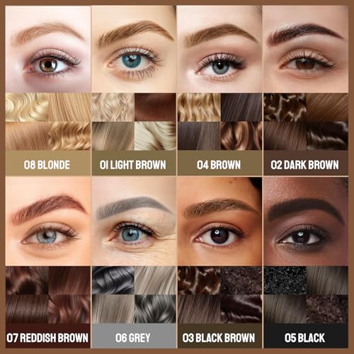 iMethod 2-in-1 Eyebrow Pen & Eyeliner - Dark Brown AB02