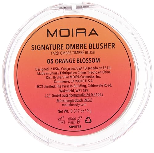 Moira Signature Ombre Blush - Orange Blossom Gradient Blusher