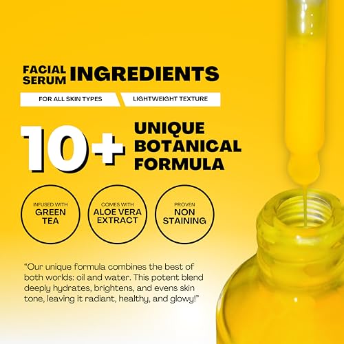 Olahoni Kojic Acid & Turmeric Face Serum for Dark Spots - 1 oz