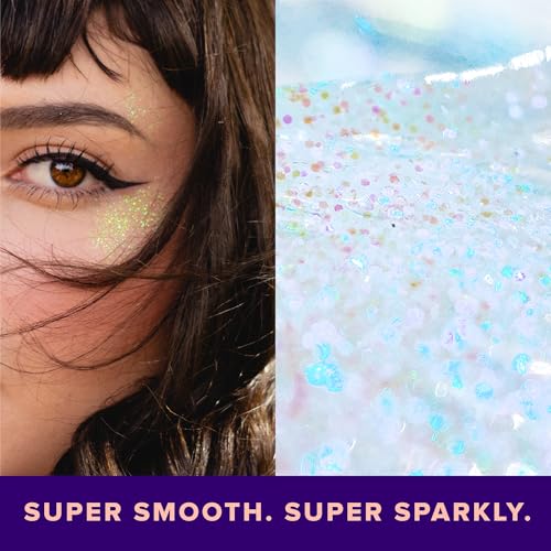 Unicorn Snot Galaxy Glitter Gel - Cosmetic-Grade Body & Face Glitter for Festivals