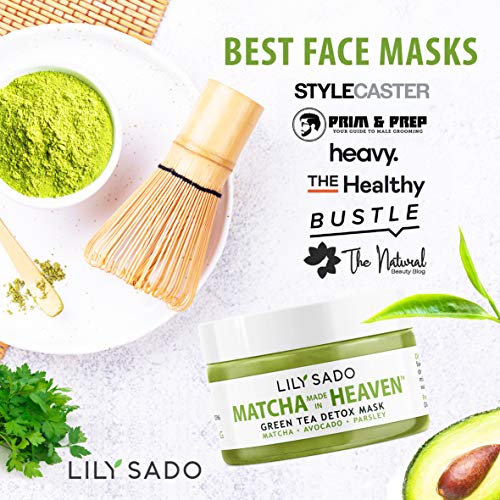 MATCHA HEAVEN Green Tea & Avocado Face Mask - Anti-Aging