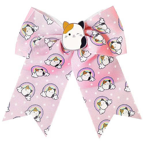 LUV HER Squishmallows Hair Bow for Girls - Large Character Clip