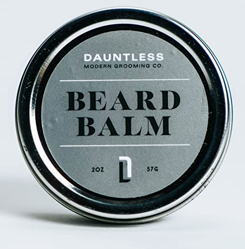 Dauntless Beard Balm 2 oz - Softens, Conditions & Promotes Growth with Shea & Lanolin