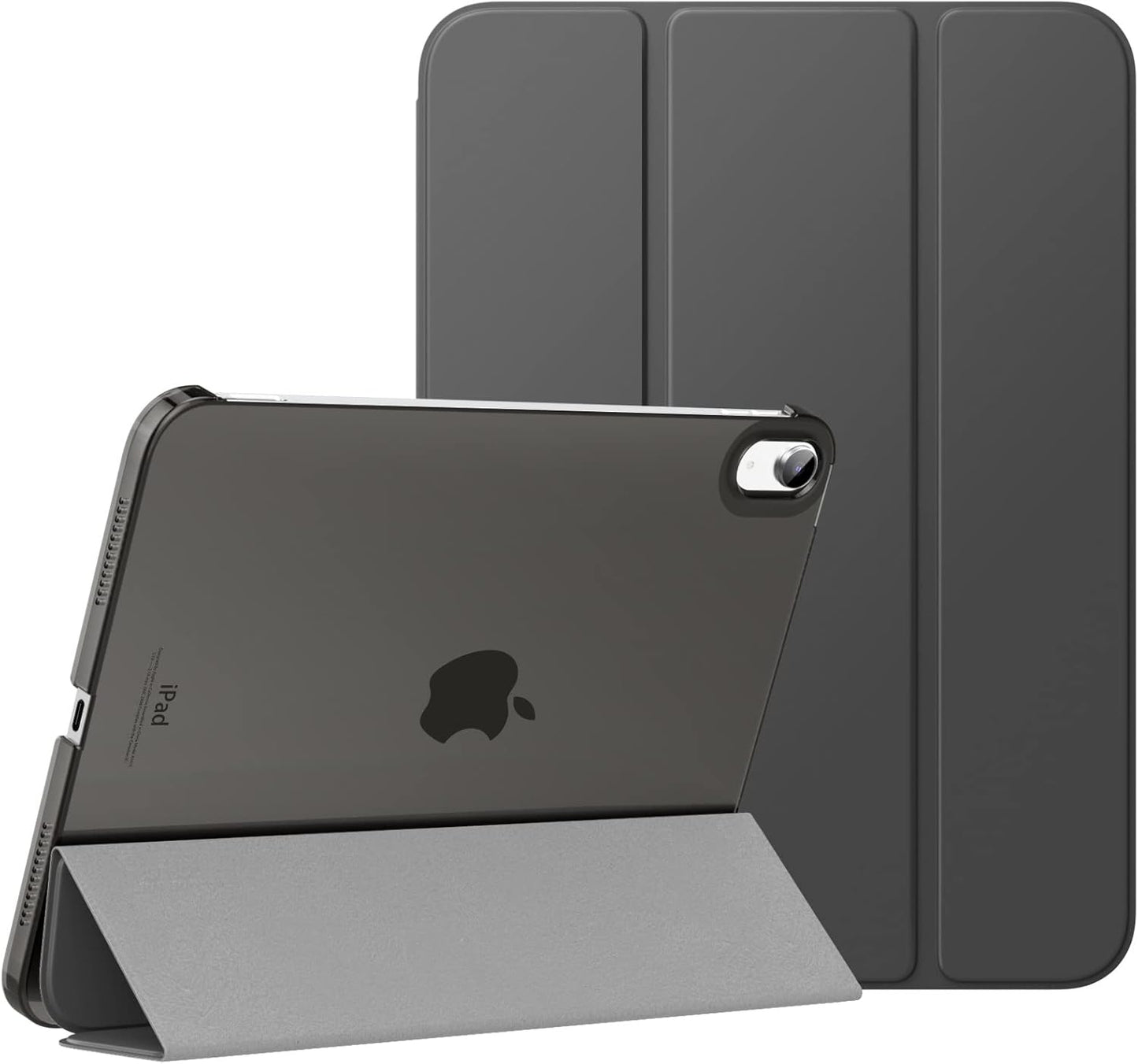 iPad 11th & 10th Generation Case - Slim Hard PC Translucent Back Cover | Navy Blue, Auto Wake/Sleep Support