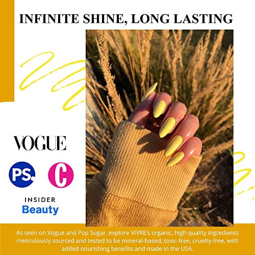VIVRE Cosmetics Halal Nail Polish - Going Bananas, Vegan & Breathable