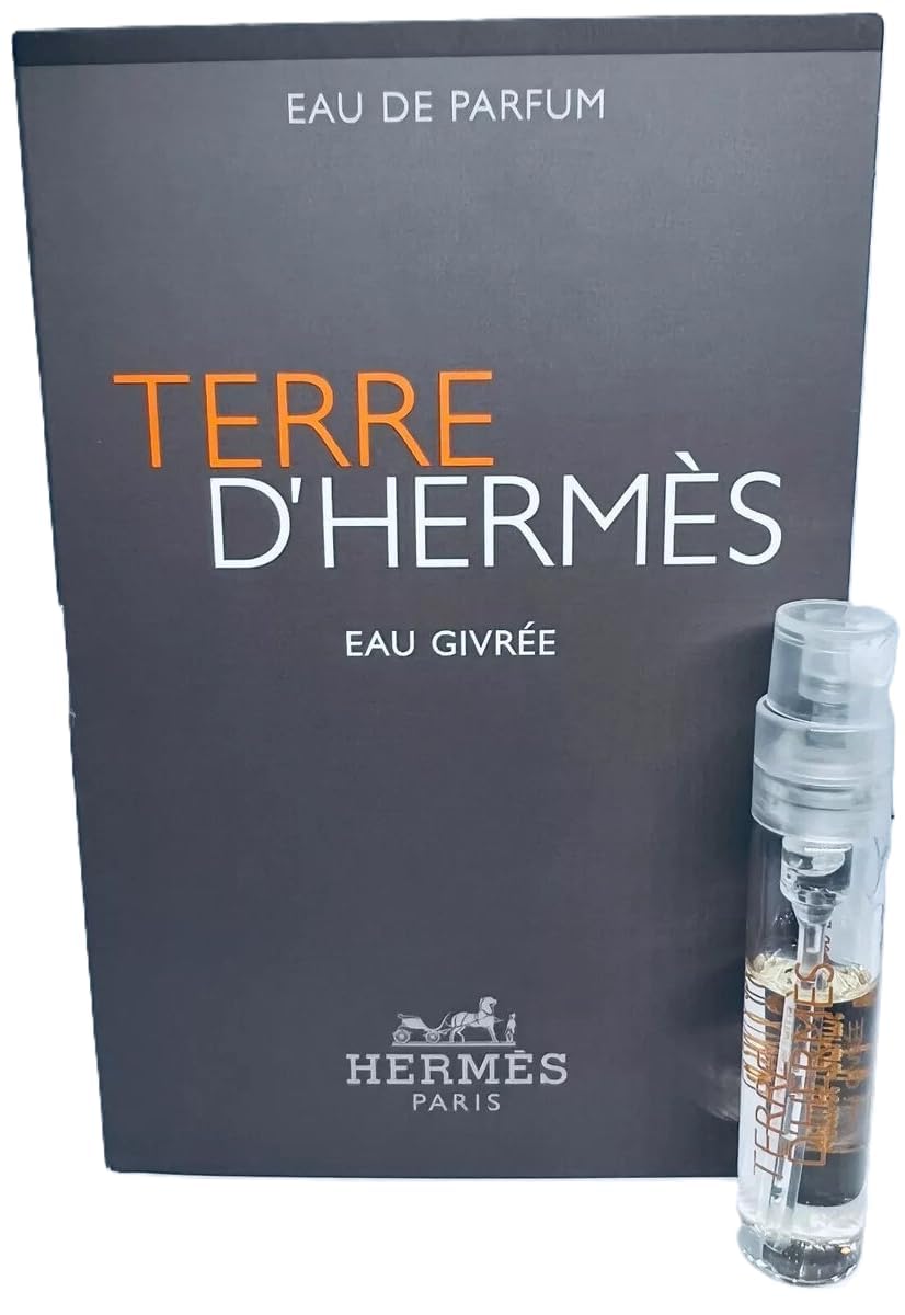 Hermes Terre D'Hermes Eau Givree Eau de Parfum Vial Spray for Men, 2.0 ml/0.06 oz