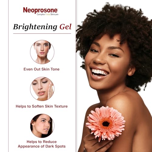 Neoprosone Skin Brightening Gel - 1 fl oz for All Skin Types