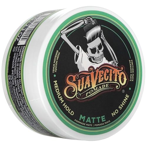 Suavecito Matte Pomade - Travel Size, 2.3 oz | Medium Hold, No Shine