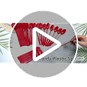 Heavy Duty Disposable Plastic Spoons - Long Handle for Ice Cream & Cocktails (96 Pack)