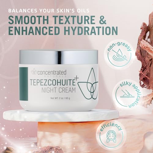 Tepezcohuite Night Cream with Hyaluronic Acid & Jojoba Oil - 2 oz