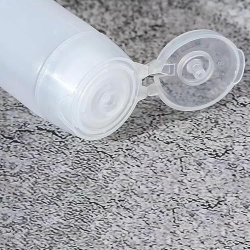 GANPUB 5 Pcs Travel Refillable Toothpaste Tubes 1oz - Small Squeeze Dispensers for Toiletries