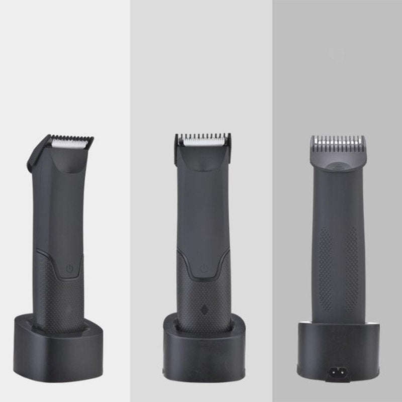 Yosoo Beard Trimmer, Portable Electric Hair Clipper Clippers for Men Mustache Trimmers for Men with Charging Base Gentle Hair Removal Blades for Whole Body Trimmer