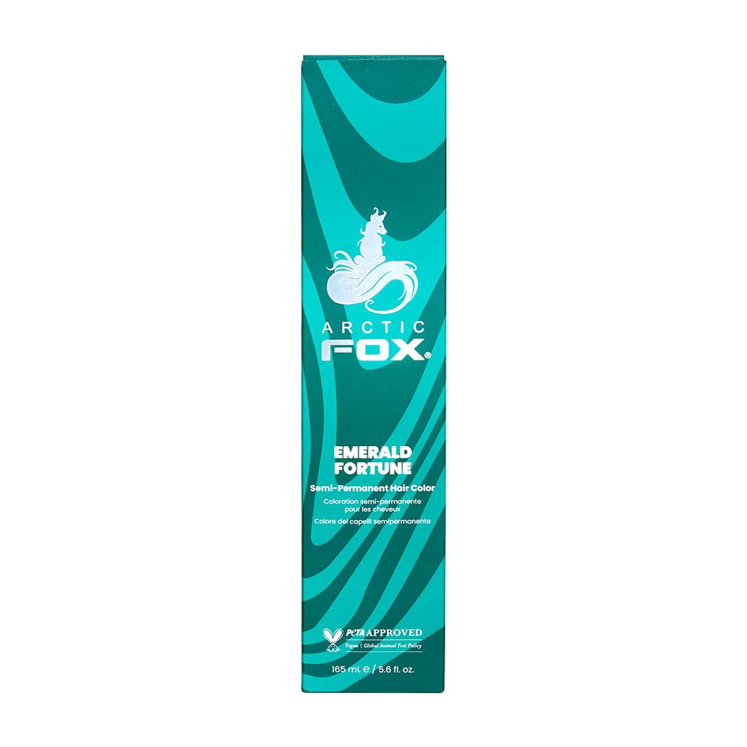 Arctic Fox Semi-Permanent Hair Dye - Vibrant Purple AF Color | Vegan, Ammonia-Free, 4 Fl Oz
